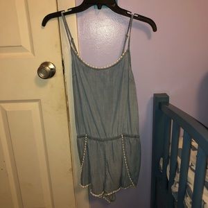 Blue romper